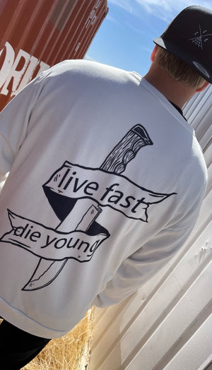 live fast die young Sweatshirt